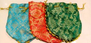 Banarsi Style Nikkah Bid Pouches (20 Pcs Pack)