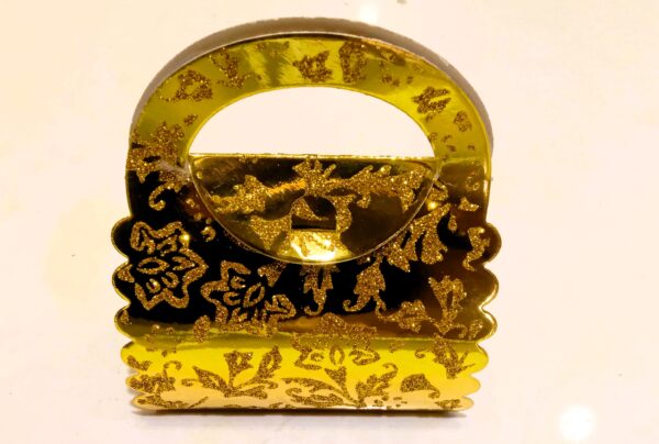 Briefcase Style Nikkah Bid Boxes (20 pcs Pack) (Golden)