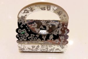 Briefcase Style Nikkah Bid Boxes (Silver Color) (20 pcs Pack)